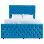 Sleigh bed