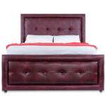 Sleigh bed